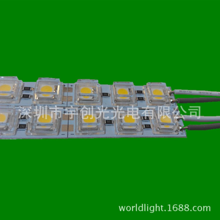 生产新款led硬灯条 12v5050带透镜款线条灯硬灯条