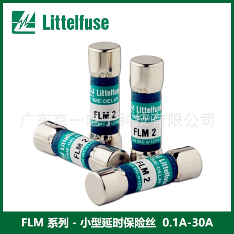 Littelfuse CC级保险丝 0FLM006.T 小型延时保险丝 10x38 6A 250V