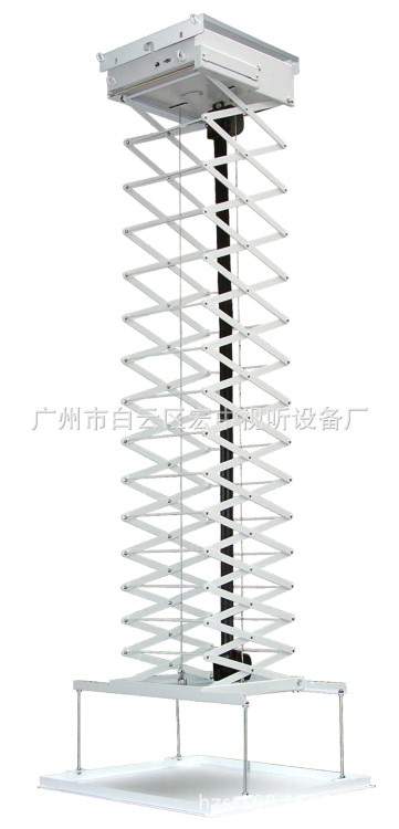  行程4米工程投影机吊架 带数字限位功能 遥控器限位电动吊架