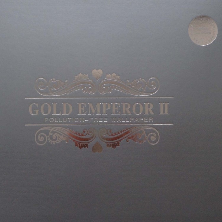 批发国产诺禾品牌PVC家装公装墙纸壁纸GOLD EMPEROR Ⅱ 金蒂