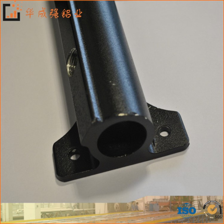 定制医用放射设备边框铝型材 喷涂黑色 可cnc深加工