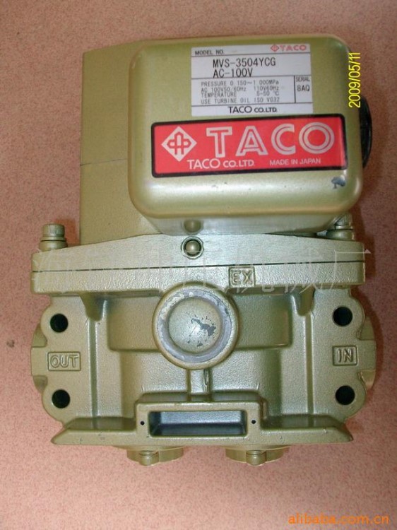 供应日本TACO双联电磁阀/冲床离合器电磁阀MVS-3504YCG