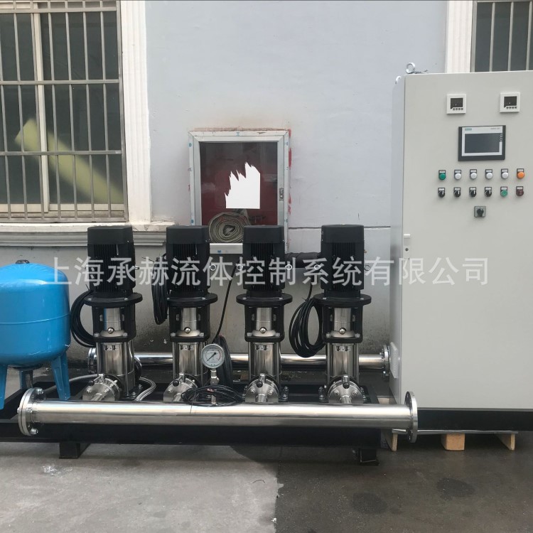 小区无负压变频供水设备自来水二次加压机组11kw承赫配格兰富水泵