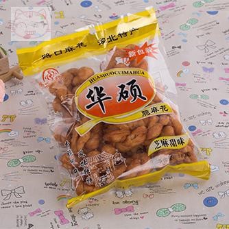 批发华硕麻花170克休闲零食小吃小麻花食品混批