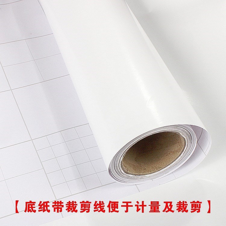 韩国加厚仿大理石纹自粘墙纸防水厨房家具翻新橱柜灶台面白墙贴纸