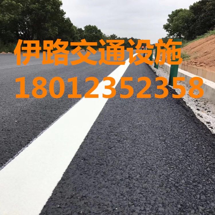 国内小区道路划线 设计规划施工 机动车位画线 马路指示线箭头