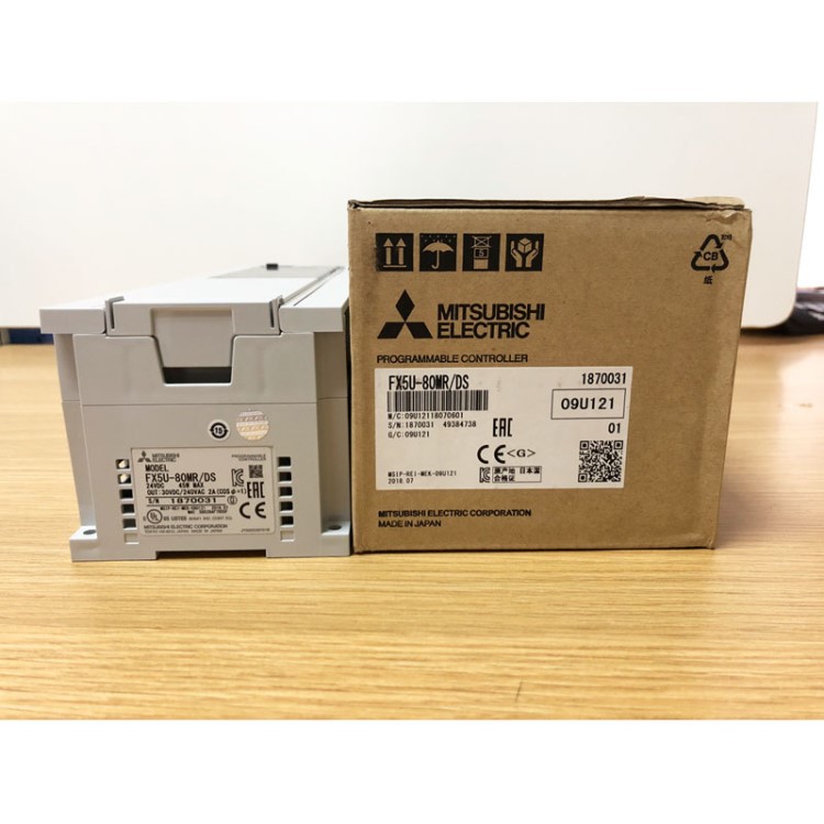 三菱PLC FX5U-32MR/ES 可编程序控制器 16点输出输入继电器型