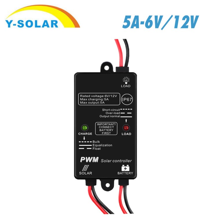 太阳能控制器  12V 光控/光时控/24H工作 迷你路灯控制器