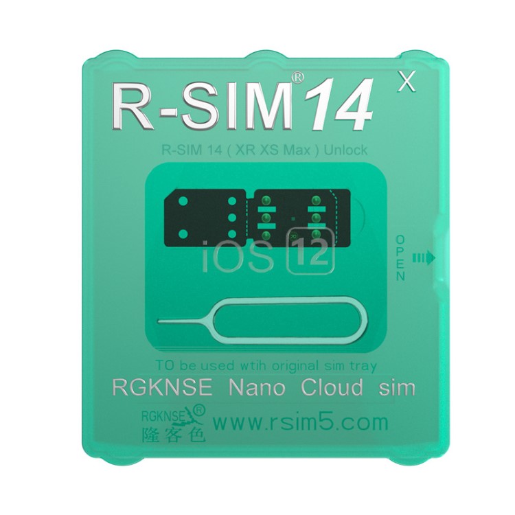 适用苹果三星双卡通R-SIM12+ SIM 14卡贴 合约机解自动锁ios转换