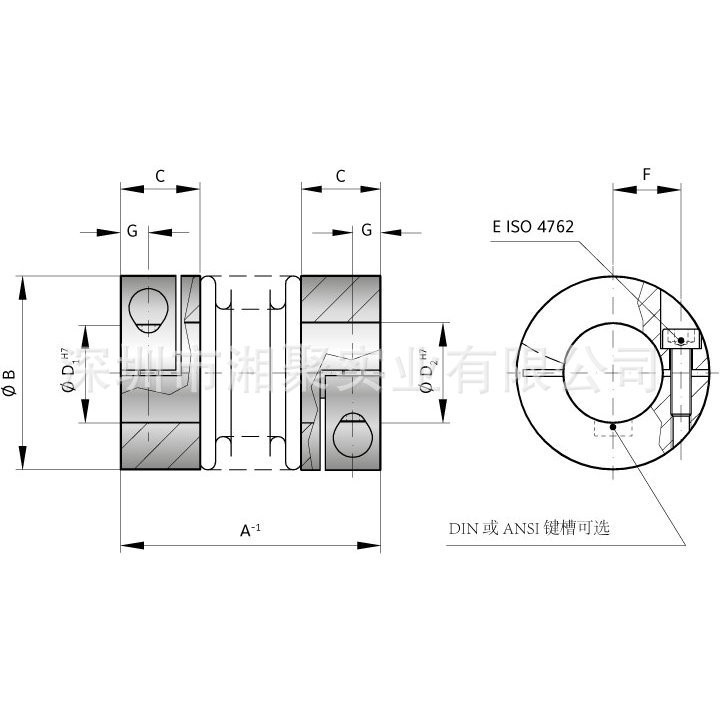 批发供应R+W联轴器 R+W MK联轴器 R+W微型波纹管联轴器