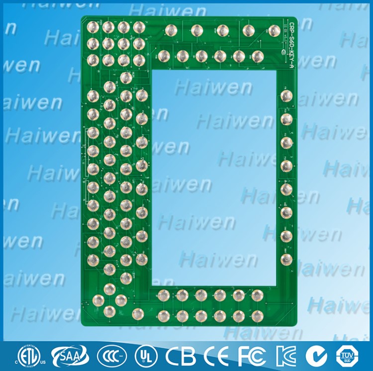 供应电路部分采用PCB电路板的薄膜开关、按键面板