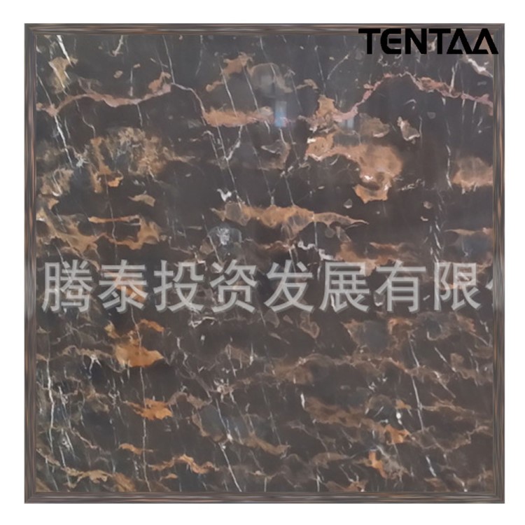 生产加工凡尔赛金 黑金色大理石 自有品牌Tentaa