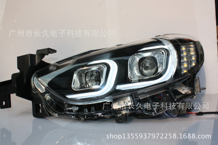 适用于马自达阿特兹车灯 改装大灯总成 Mazda ATENZE Head Lamp