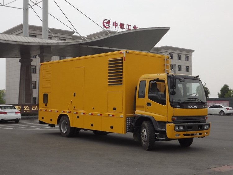 五十铃FTR移动应急电源车（100~400kw）救险电源车