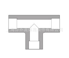 管插焊三通接头 飞托克气体接头管件 世伟洛克VCR接头