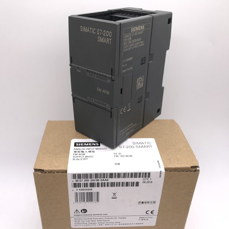 全新原装西门子S7-200 SMART PLC 3AE08 6ES7288-3AE08-0AA0