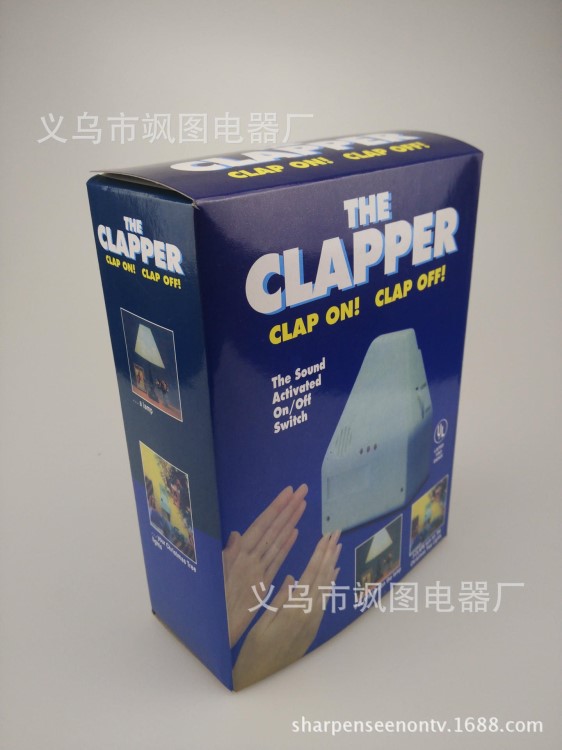 声控开关 the clapper 感应开关 48个 手拍开关 180g