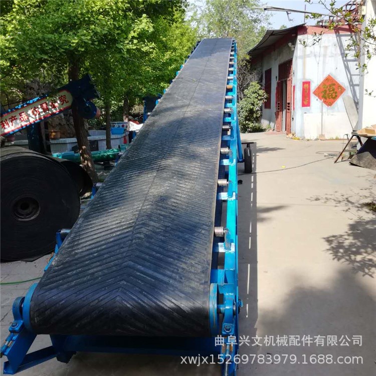 液压升降大型移动式皮带输送机 电厂碳渣自动装车传送机 上料机