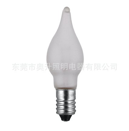 供应C6LED拉尾泡 LED磨砂蜡烛灯泡 LED辣椒泡 LED牛角泡