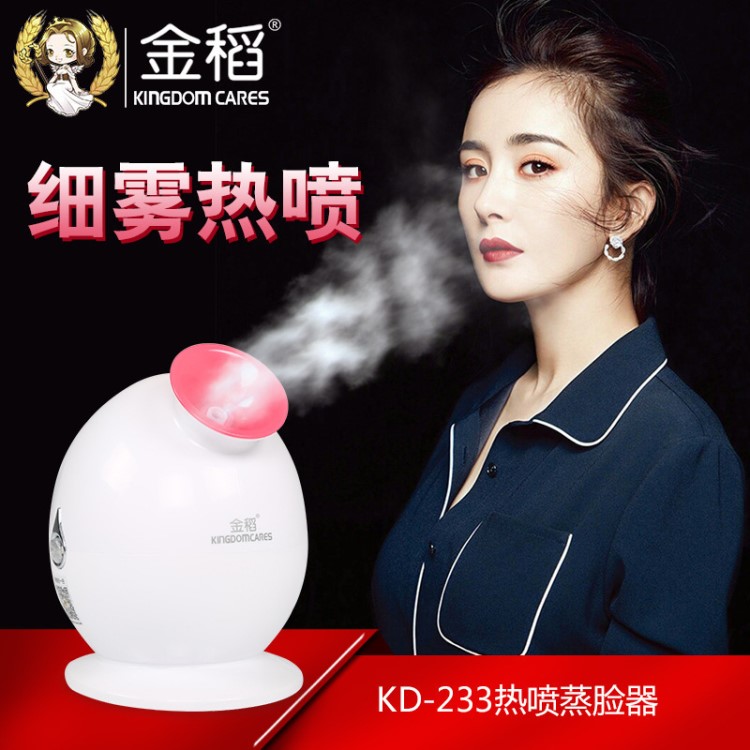 金稻KD233热喷蒸脸器 Q版家用喷雾机蒸面器 补水仪蒸脸机美容仪