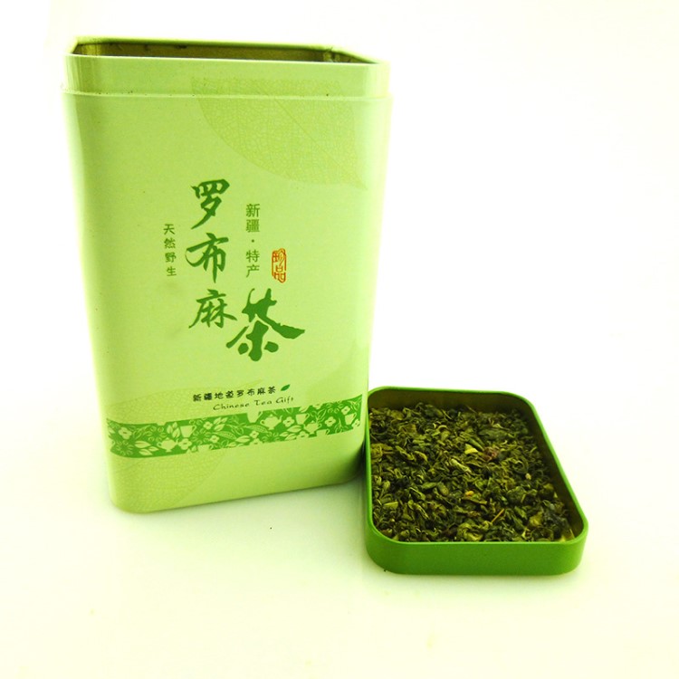 新疆红梗罗布麻茶170g/罐 库尔勒罗布麻茶叶 罐装散装批发