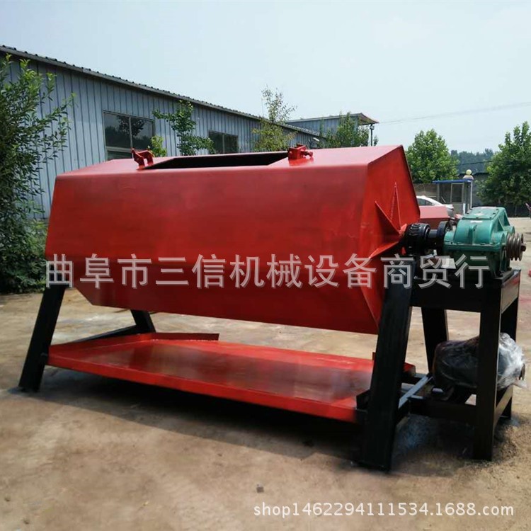 铸锻件去毛刺滚筒打磨机 干式抛光设备 六角滚筒研磨抛光机厂家