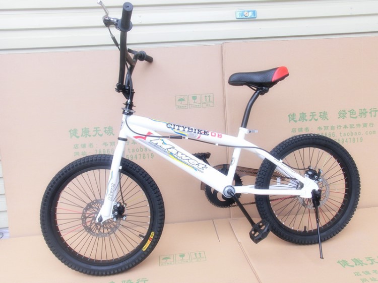 BMX小轮车表演自行车花式街车碟刹20寸碟刹V刹自行车多省包邮