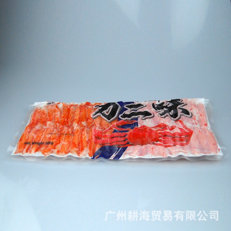 寿司料理材料力二味蟹香鱼柳/蟹柳 速冻鱼糜制品 批发零售