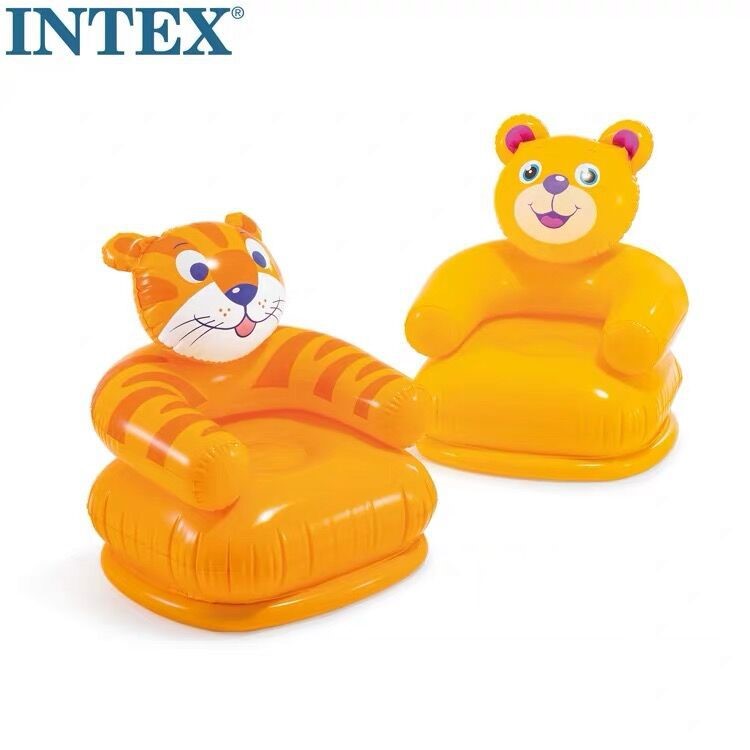 INTEX-68556快乐动物 儿童沙发空气椅 充气沙发