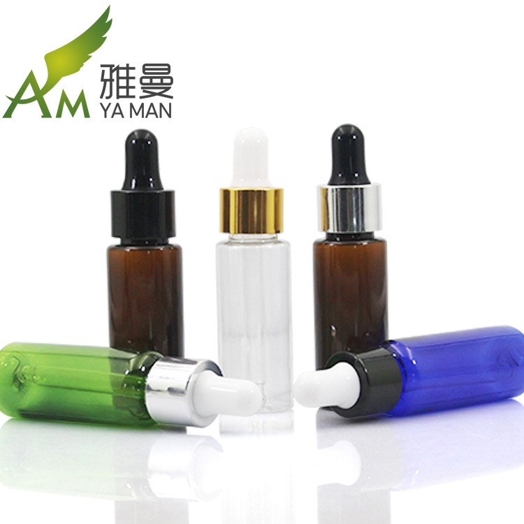 20ml PET瓶 滴管瓶 原液瓶 精油瓶 精华素瓶 药油瓶 亮金亮银盖