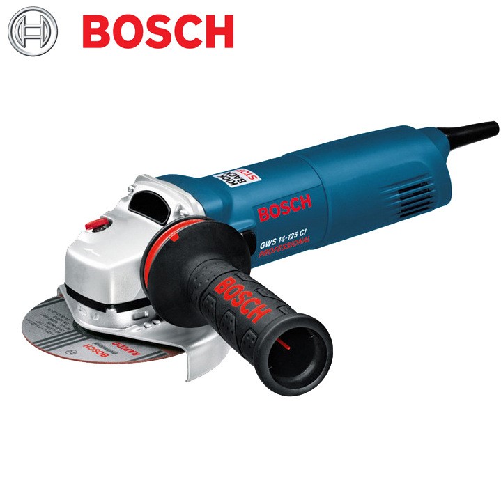 博世BOSCH电动工具GWS14-125CI磨光机 角磨机 打磨机 1400W