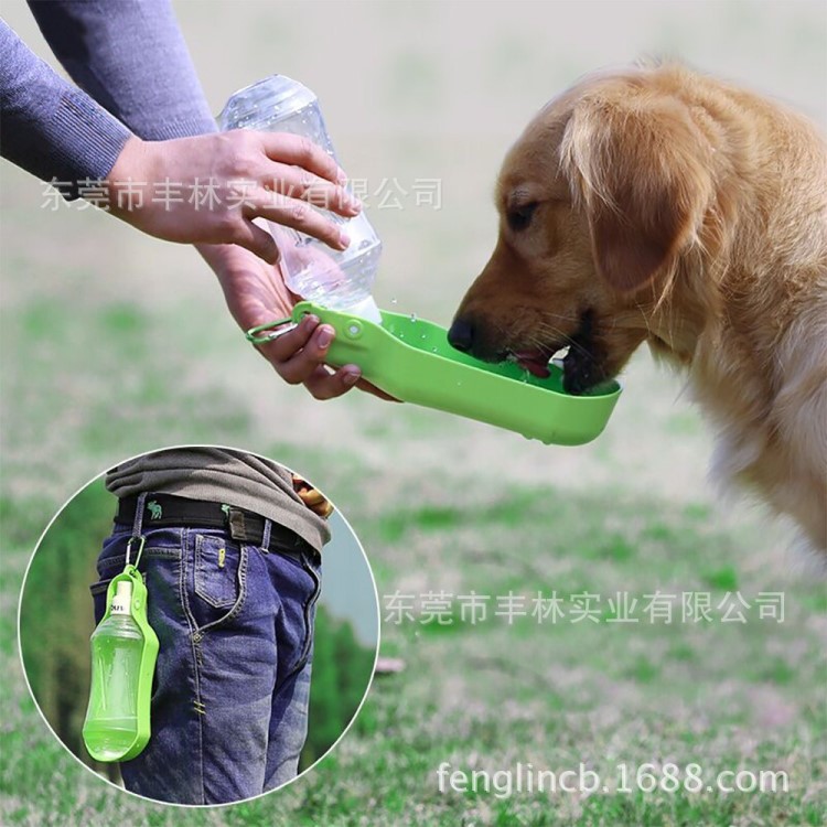 塑料外壳注塑PP宠物奶瓶和碗便携式宠物旅行水狗狗饮水瓶户外机壳