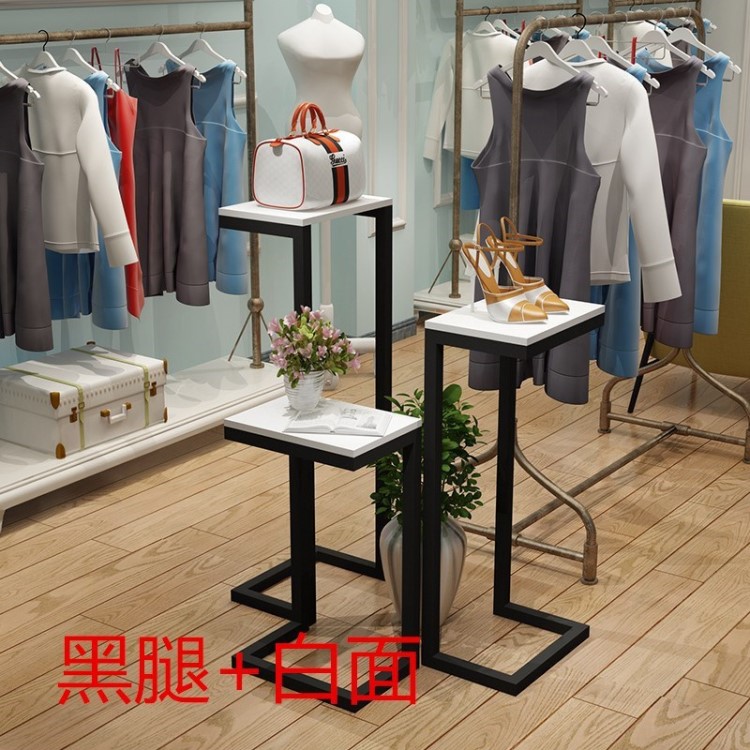 服装店高低台商场展示示架包包架展示柜内衣模特道具展台