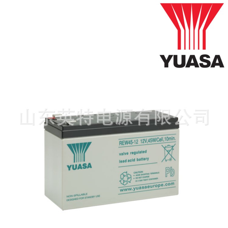 YUASA蓄电池 REW45-12 12V45W 高性能船舶通导 三菱UPS电源蓄电池