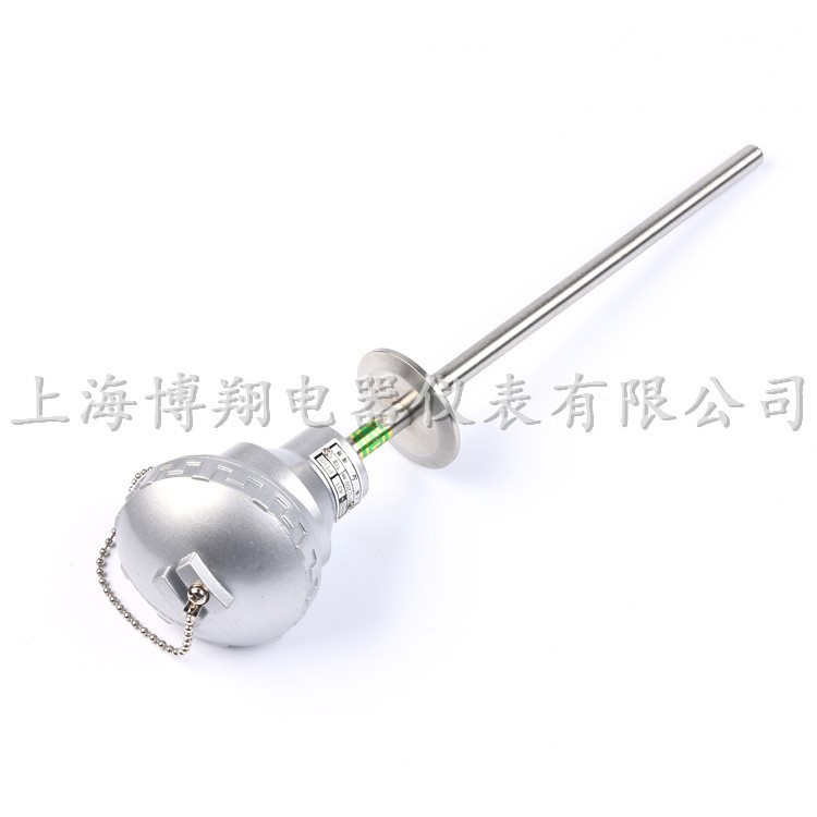 卫生型温度传感器 铂热电阻 卡盘式温度传感器 快装卡箍探头pt100