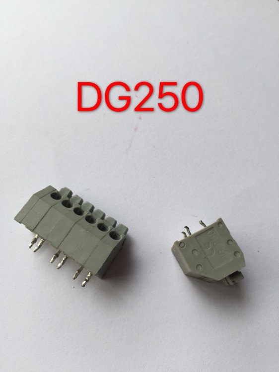 厂家直销 DG250 定制 销售PCB环保接线端子 端子