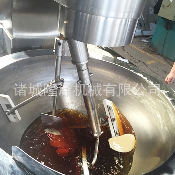 厨房炒菜机器人 干面粉油茶面炒锅 升降式火锅底料炒料机