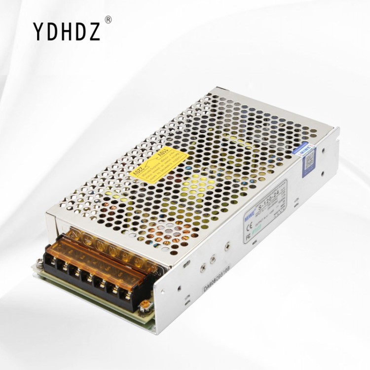 120W24V足功率稳压直流电源 安防电源LED电源调光监控开关电源