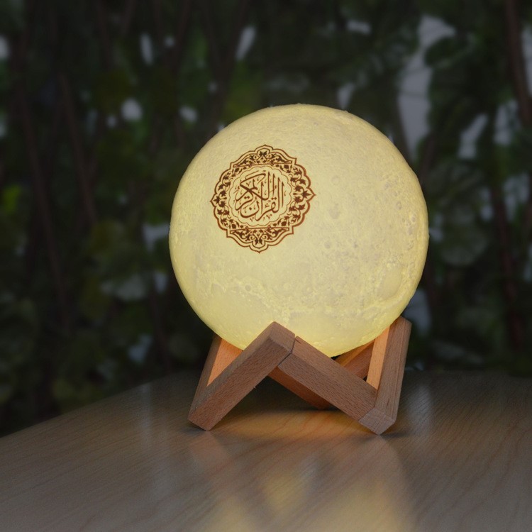 跨境月球蓝牙古兰经音箱中性moon Lamp quran speaker 厂家直销