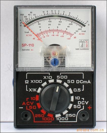 热卖品质稳定MF-110万用表，指针式万用电表，低价