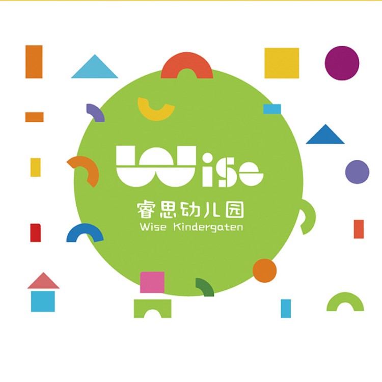 早教幼儿园品牌设计，可爱风格Logo标志设计