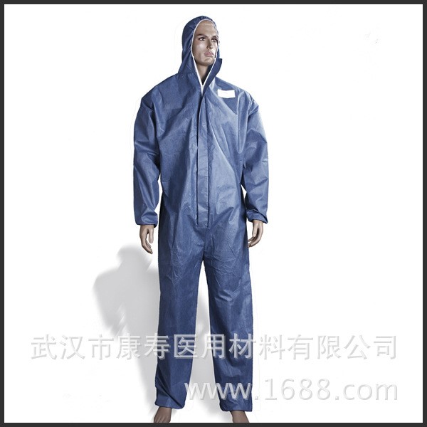 透气膜一次性无纺布医用防护服连体服防尘服工作服防油喷漆防化服