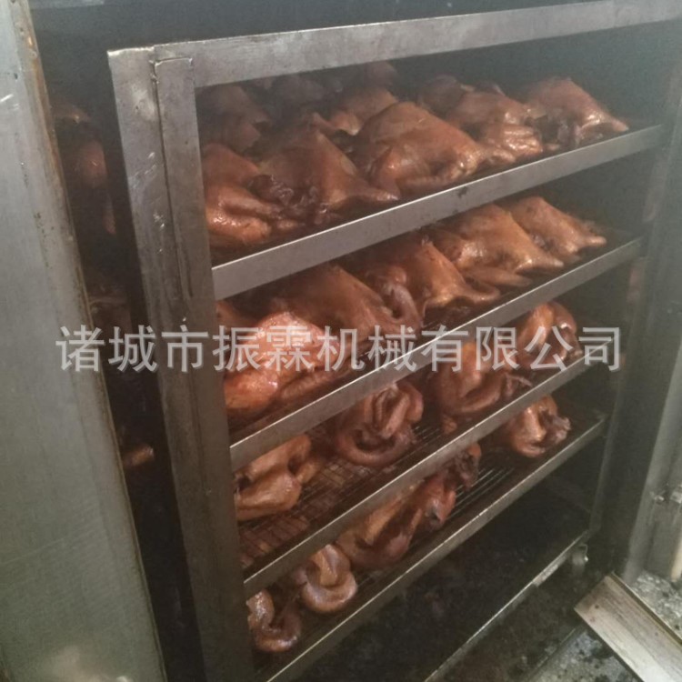 河北保定熏鸡炉 电加热全自动烟熏炉 风干机烘干炉 熏肉机