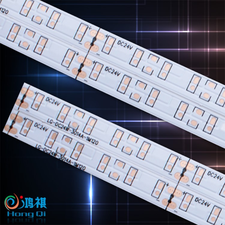 LED柔性PCB灯带板3014-60灯/PCS-7.5﹡504-24V，库存多多