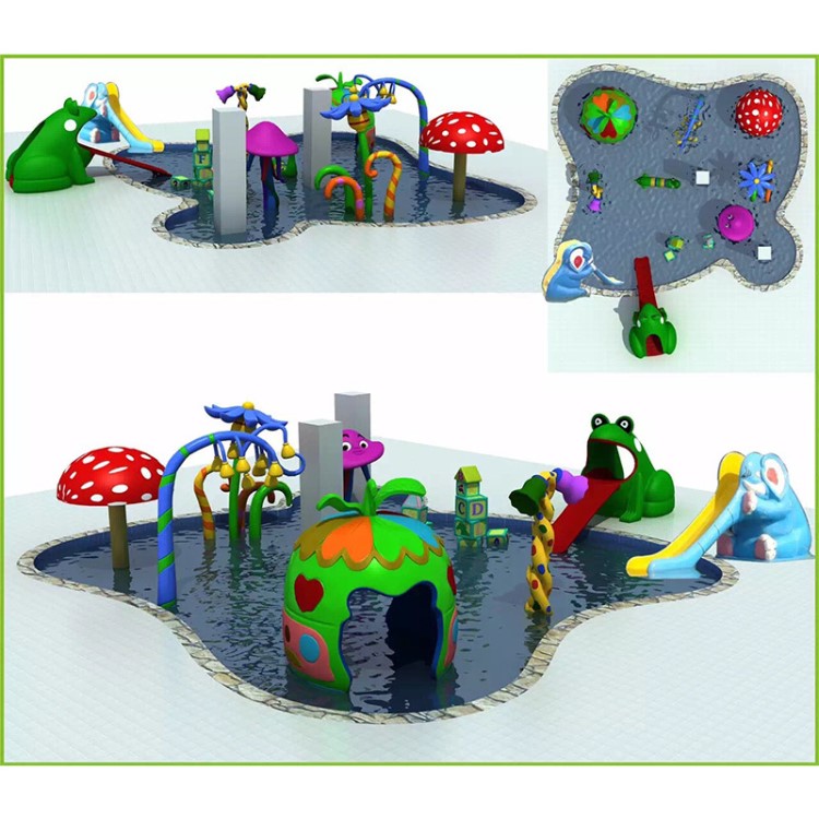 九江水上乐园 厂家订制推荐儿童水上乐园水寨游乐设备 趣味水屋