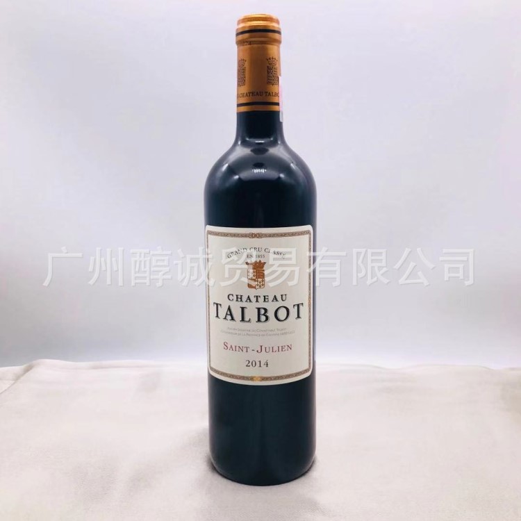 法国原瓶 大宝干红葡萄酒 Chateau Talbot2014年现货