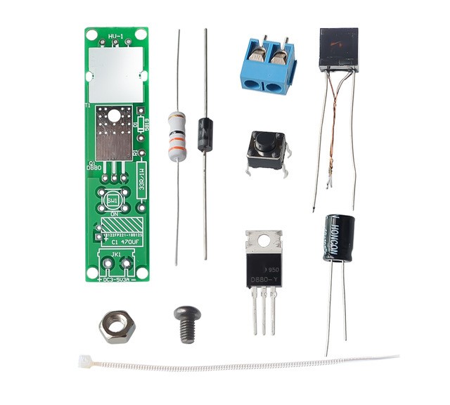 电弧点烟点火器散件 DIY电子打火机套件 高压点火器制作diy套件