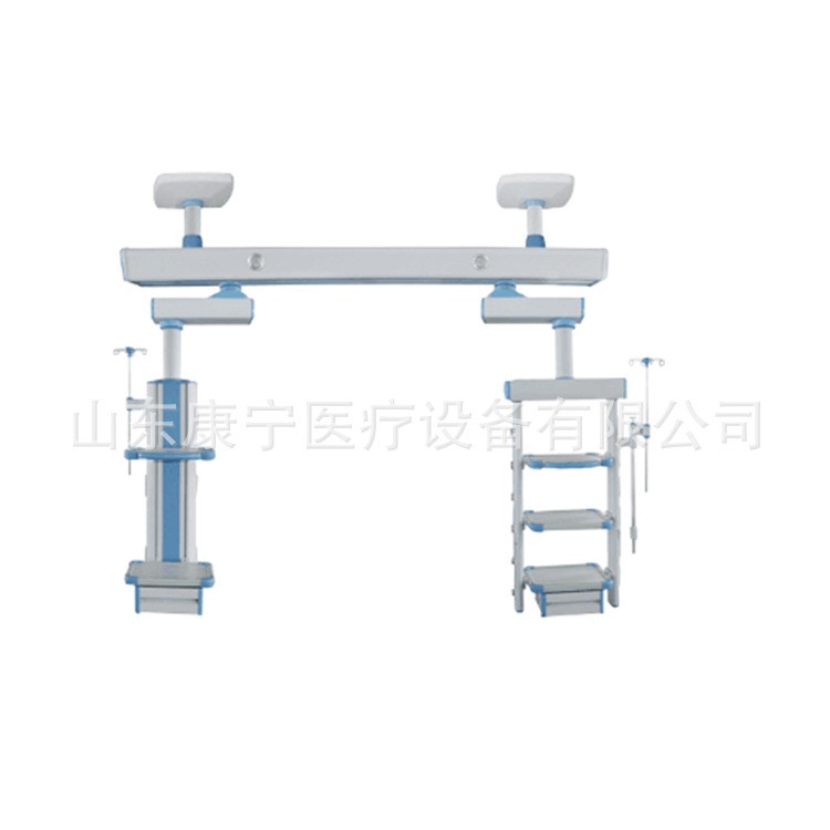 手术室无影灯吊塔 精致多棱镜无影灯吊塔 医用电动升降吊塔吊桥