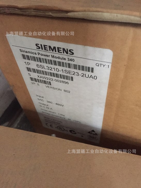 原装西门子S120变频器PM340功率模块 6SL3210-1SE23-2UA0现货