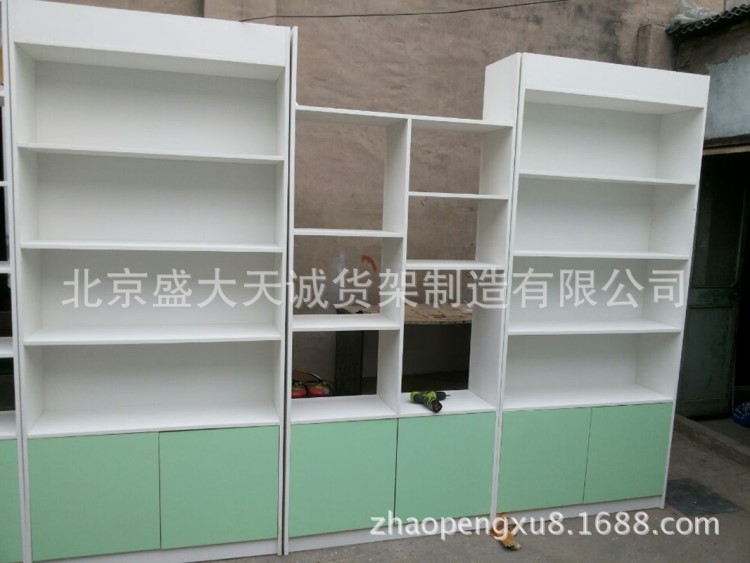 厂家设计定做小饰品格子柜木质展示柜展柜礼品玩具包包展示架